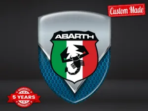 Fiat Abarth Custom Car Window Decals Max Resilient Pro Elegant